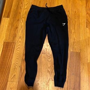 Black gum shark jogger sweats